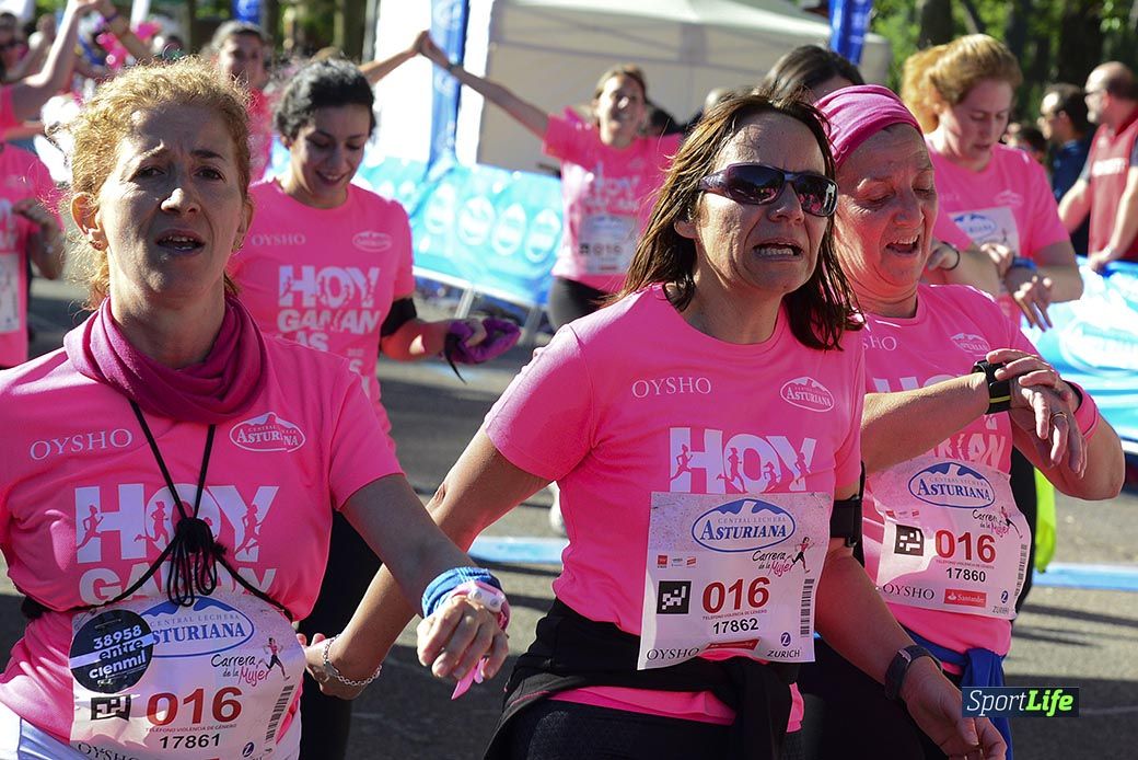 Carrera de la Mujer Madrid: arco izquierdo, desde el minuto 42 hasta el 53