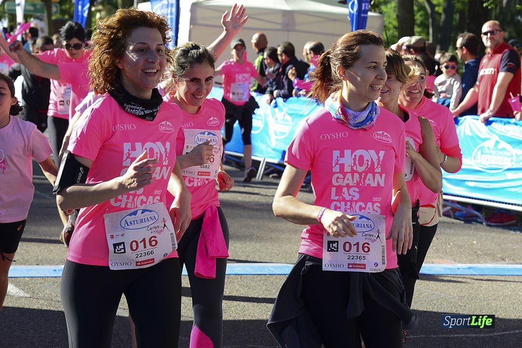 Carrera de la Mujer Madrid: arco izquierdo, desde el minuto 42 hasta el 53