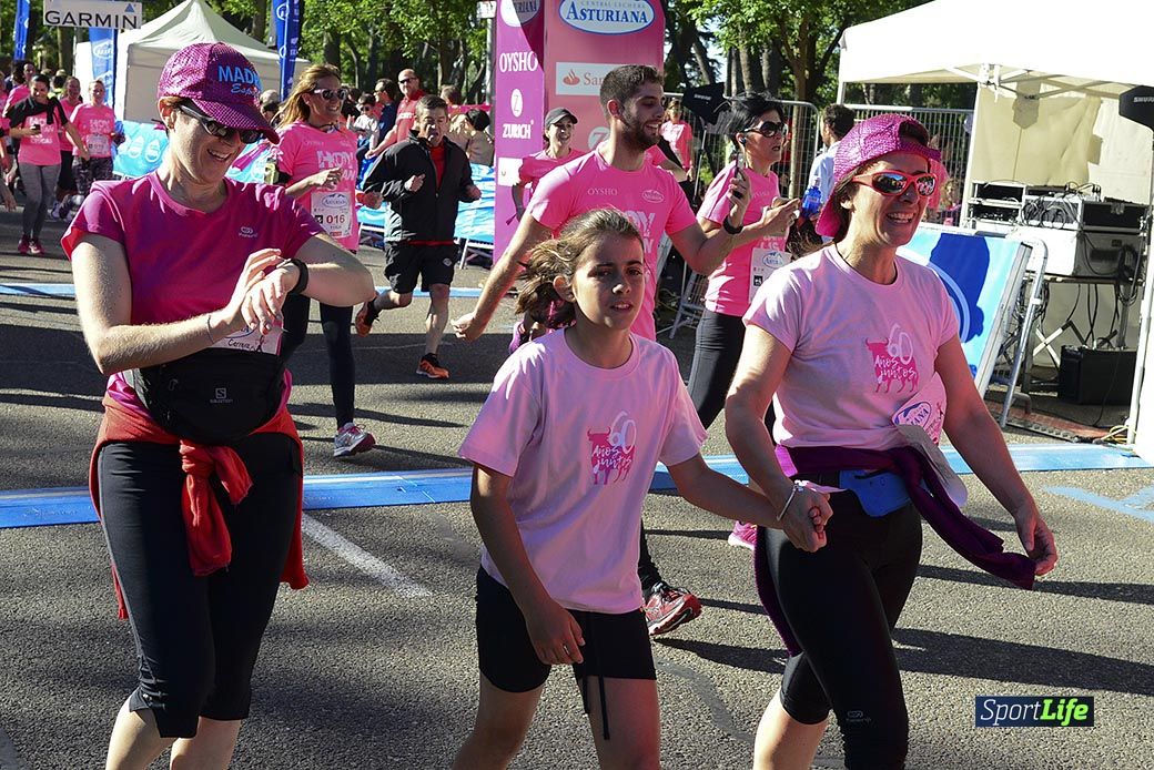 Carrera de la Mujer Madrid: arco izquierdo, desde el minuto 42 hasta el 53