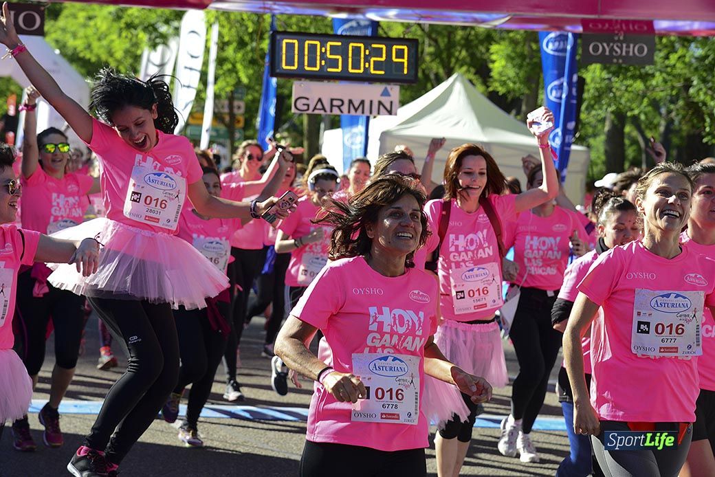 Carrera de la Mujer Madrid: arco izquierdo, desde el minuto 42 hasta el 53