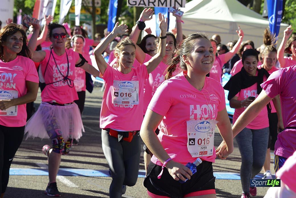 Carrera de la Mujer Madrid: arco izquierdo, desde el minuto 42 hasta el 53