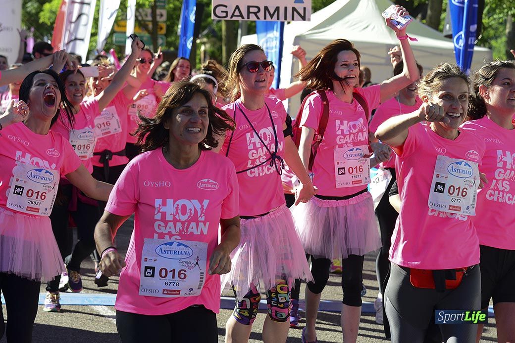 Carrera de la Mujer Madrid: arco izquierdo, desde el minuto 42 hasta el 53