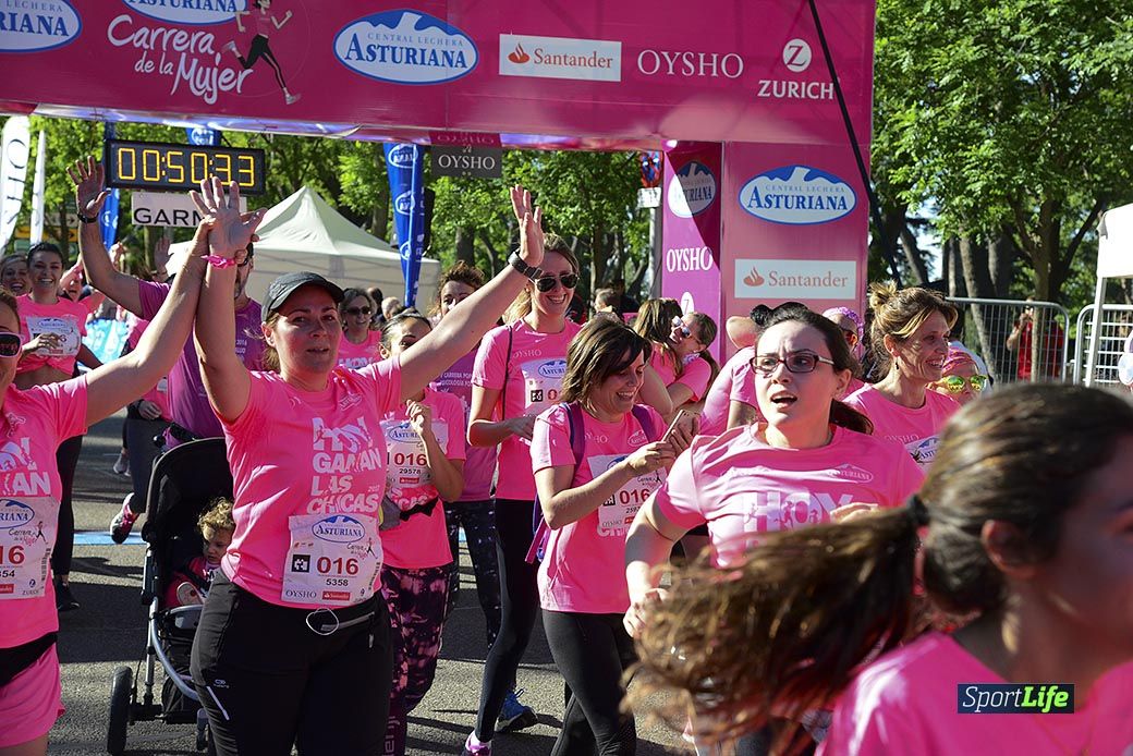 Carrera de la Mujer Madrid: arco izquierdo, desde el minuto 42 hasta el 53