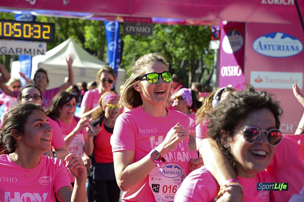 Carrera de la Mujer Madrid: arco izquierdo, desde el minuto 42 hasta el 53