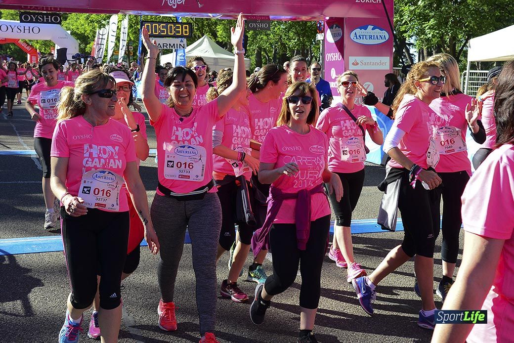 Carrera de la Mujer Madrid: arco izquierdo, desde el minuto 42 hasta el 53