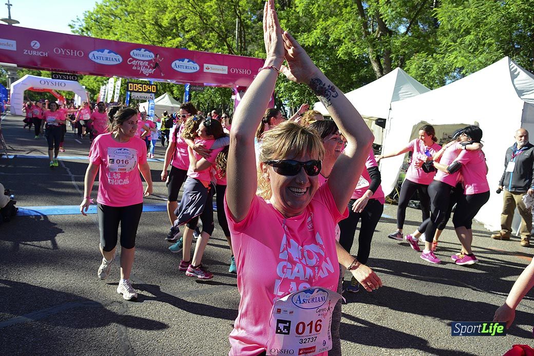 Carrera de la Mujer Madrid: arco izquierdo, desde el minuto 42 hasta el 53