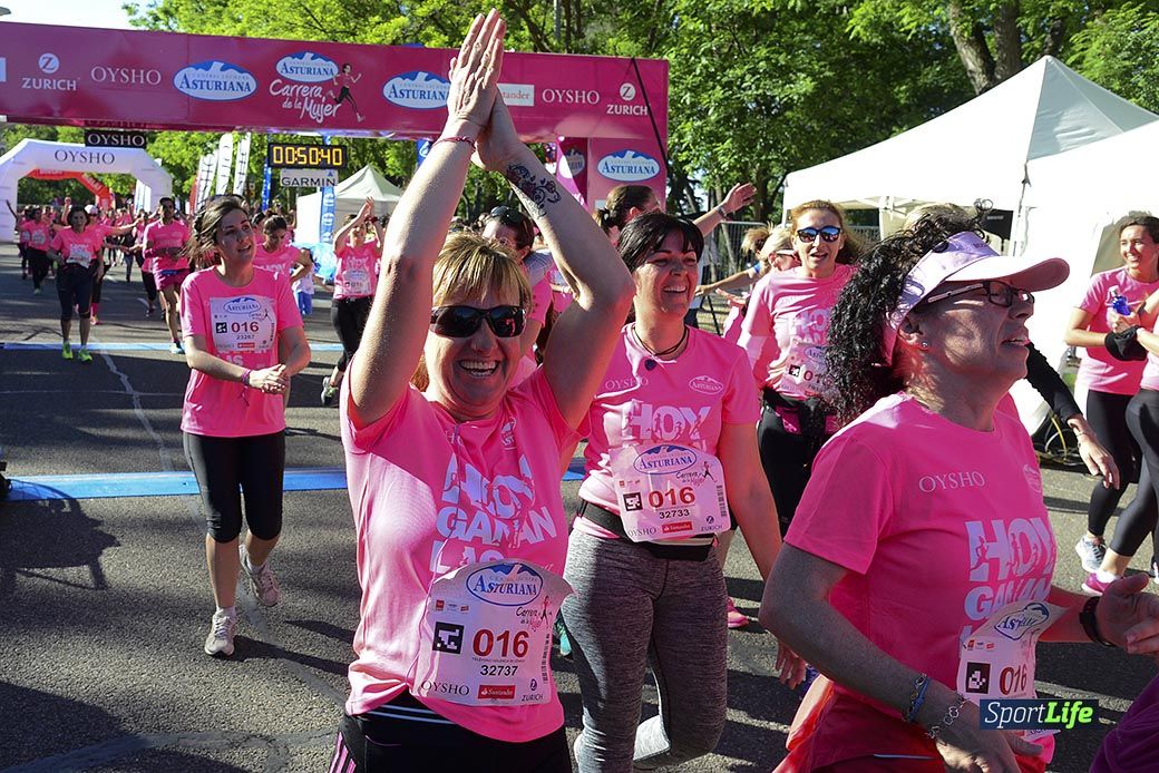 Carrera de la Mujer Madrid: arco izquierdo, desde el minuto 42 hasta el 53