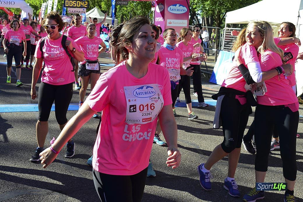 Carrera de la Mujer Madrid: arco izquierdo, desde el minuto 42 hasta el 53