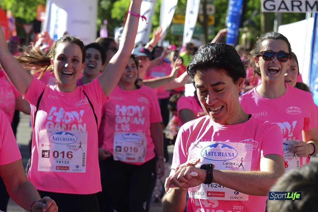 Carrera de la Mujer Madrid: arco izquierdo, desde el minuto 42 hasta el 53
