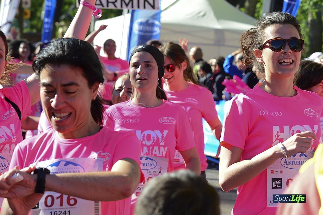 Carrera de la Mujer Madrid: arco izquierdo, desde el minuto 42 hasta el 53