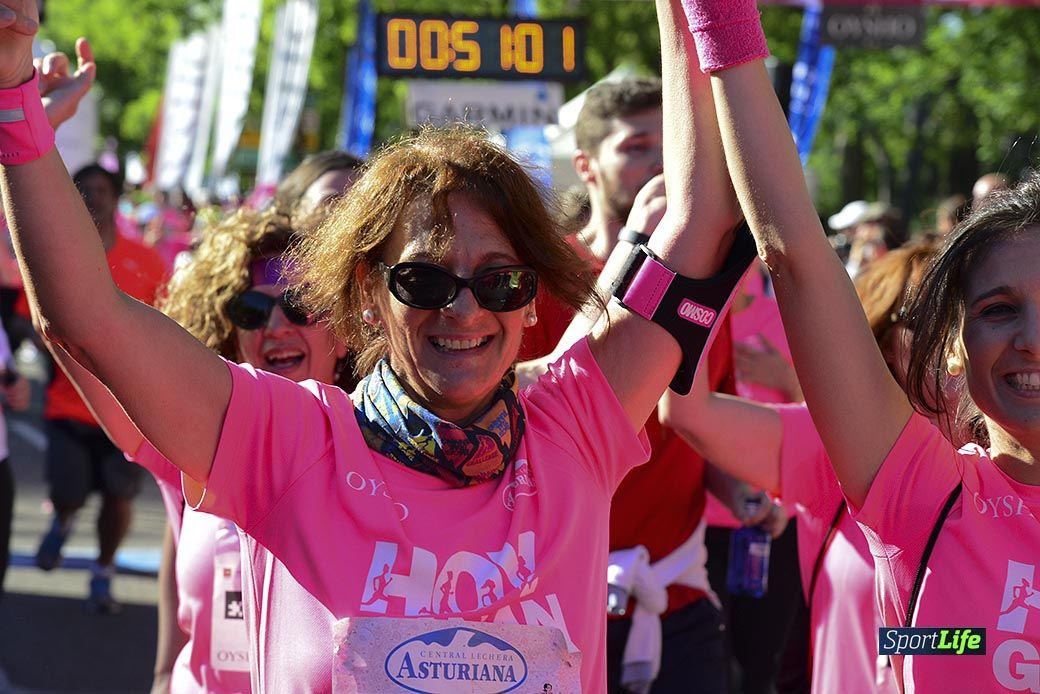 Carrera de la Mujer Madrid: arco izquierdo, desde el minuto 42 hasta el 53