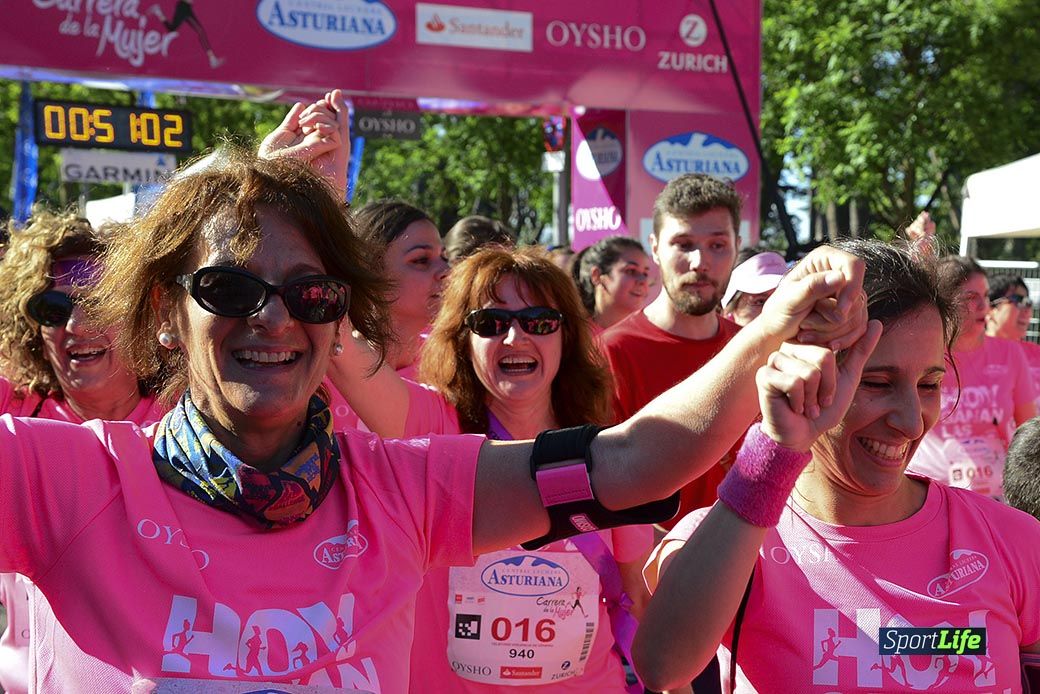 Carrera de la Mujer Madrid: arco izquierdo, desde el minuto 42 hasta el 53