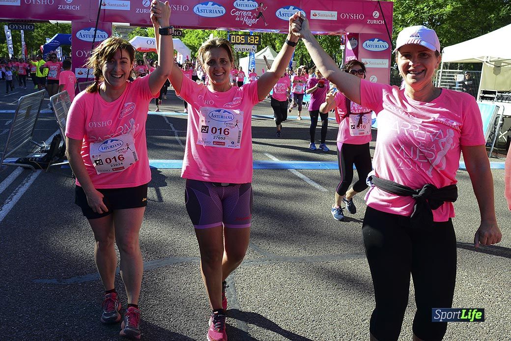 Carrera de la Mujer Madrid: arco izquierdo, desde el minuto 42 hasta el 53