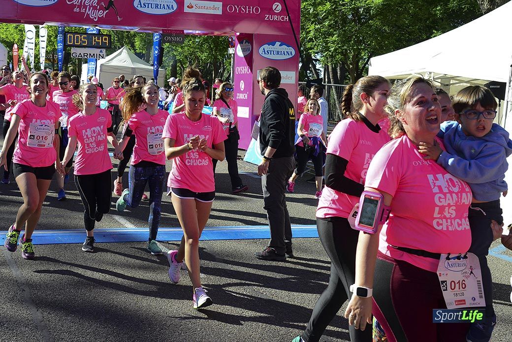 Carrera de la Mujer Madrid: arco izquierdo, desde el minuto 42 hasta el 53