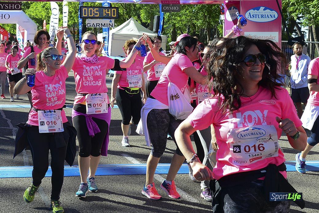 Carrera de la Mujer Madrid: arco izquierdo, desde el minuto 42 hasta el 53