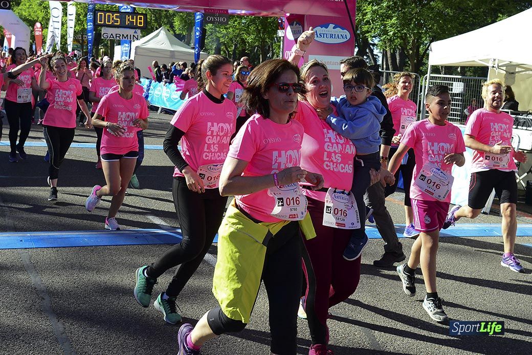 Carrera de la Mujer Madrid: arco izquierdo, desde el minuto 42 hasta el 53