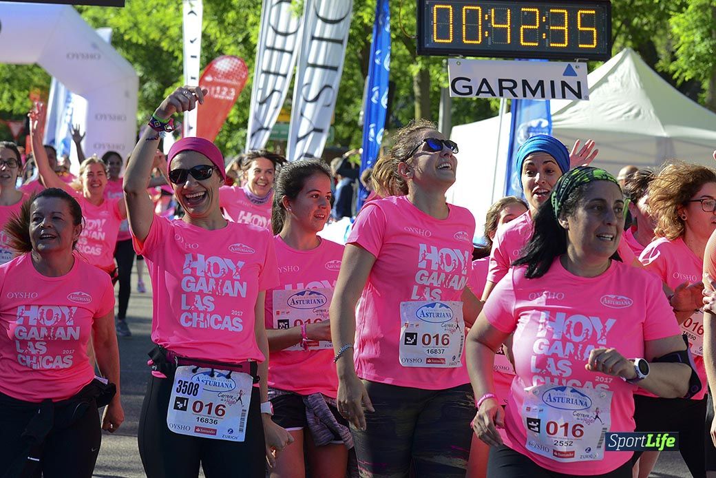 Carrera de la Mujer Madrid: arco izquierdo, desde el minuto 42 hasta el 53