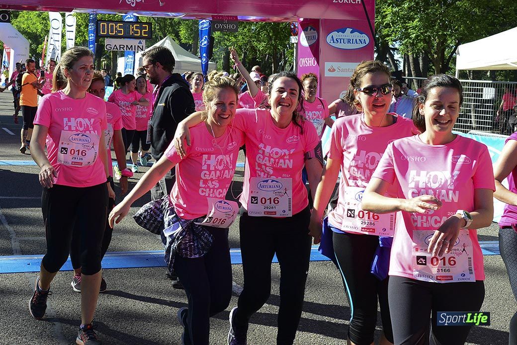 Carrera de la Mujer Madrid: arco izquierdo, desde el minuto 42 hasta el 53