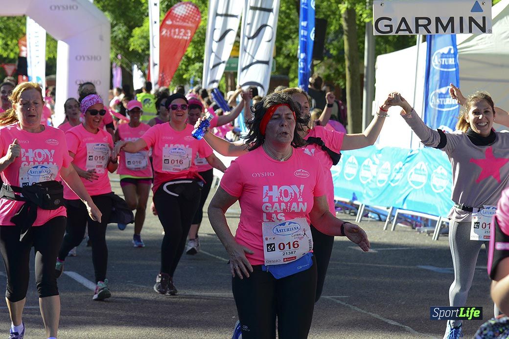 Carrera de la Mujer Madrid: arco izquierdo, desde el minuto 42 hasta el 53