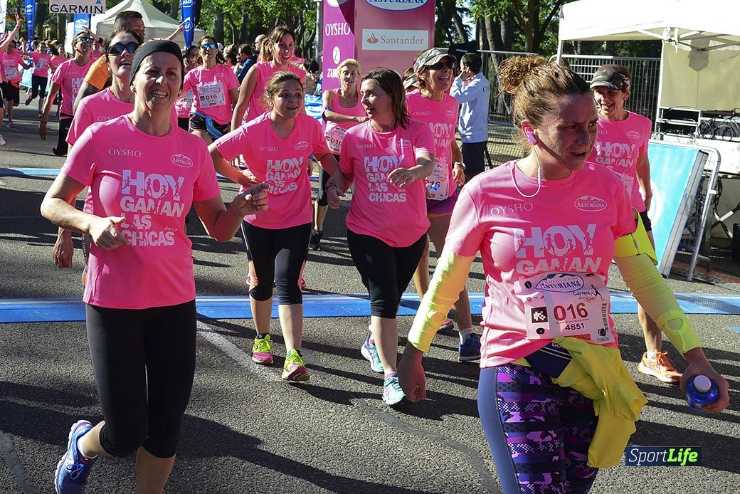 Carrera de la Mujer Madrid: arco izquierdo, desde el minuto 42 hasta el 53