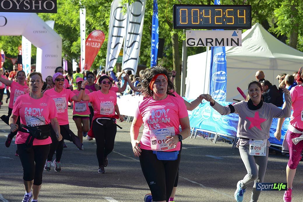 Carrera de la Mujer Madrid: arco izquierdo, desde el minuto 42 hasta el 53