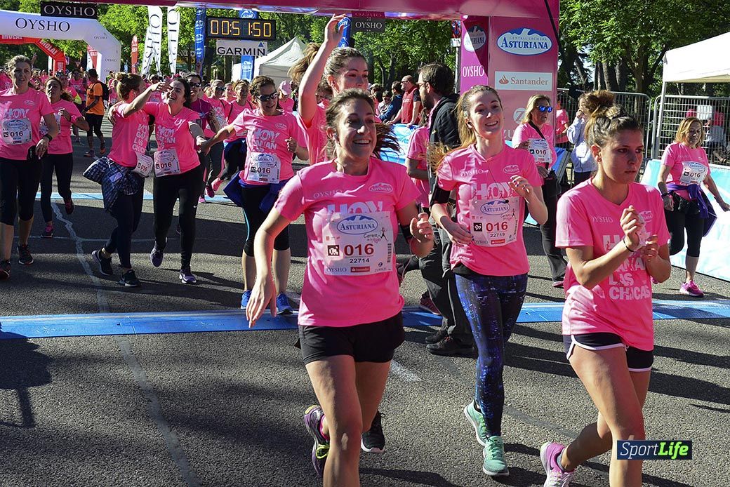 Carrera de la Mujer Madrid: arco izquierdo, desde el minuto 42 hasta el 53