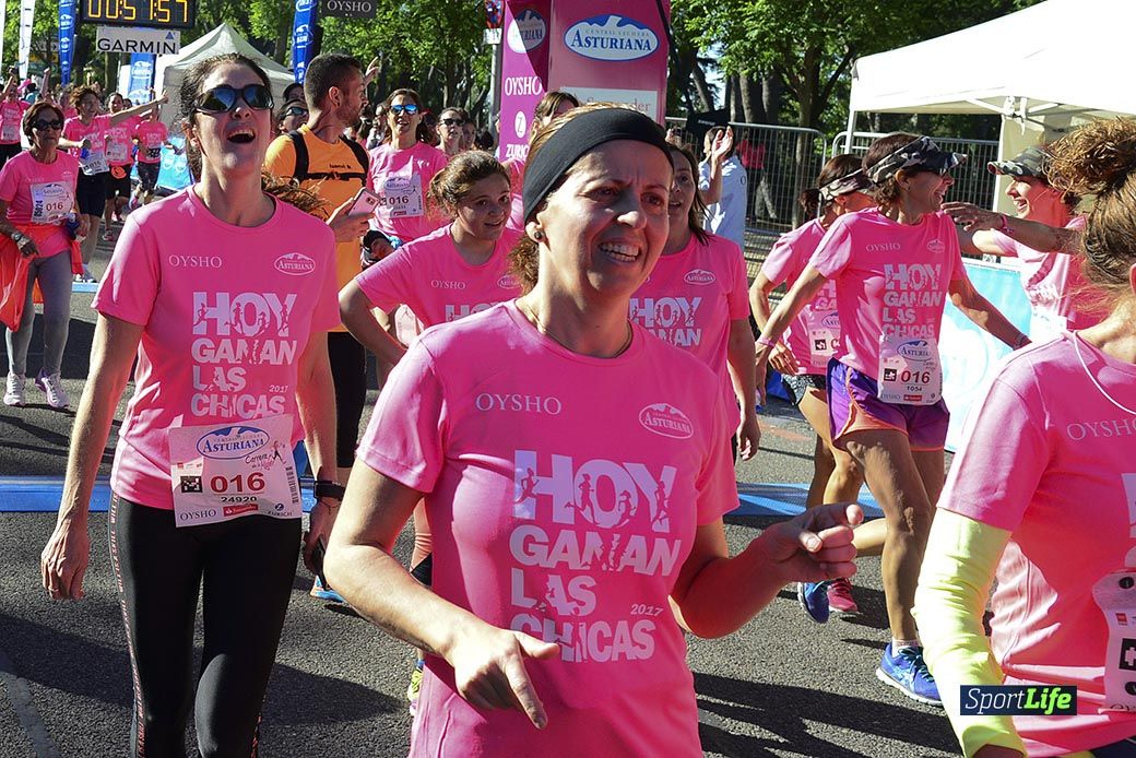 Carrera de la Mujer Madrid: arco izquierdo, desde el minuto 42 hasta el 53