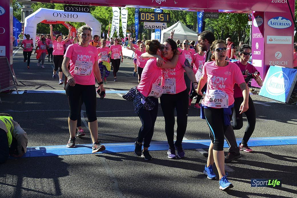 Carrera de la Mujer Madrid: arco izquierdo, desde el minuto 42 hasta el 53