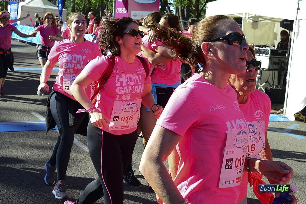 Carrera de la Mujer Madrid: arco izquierdo, desde el minuto 42 hasta el 53
