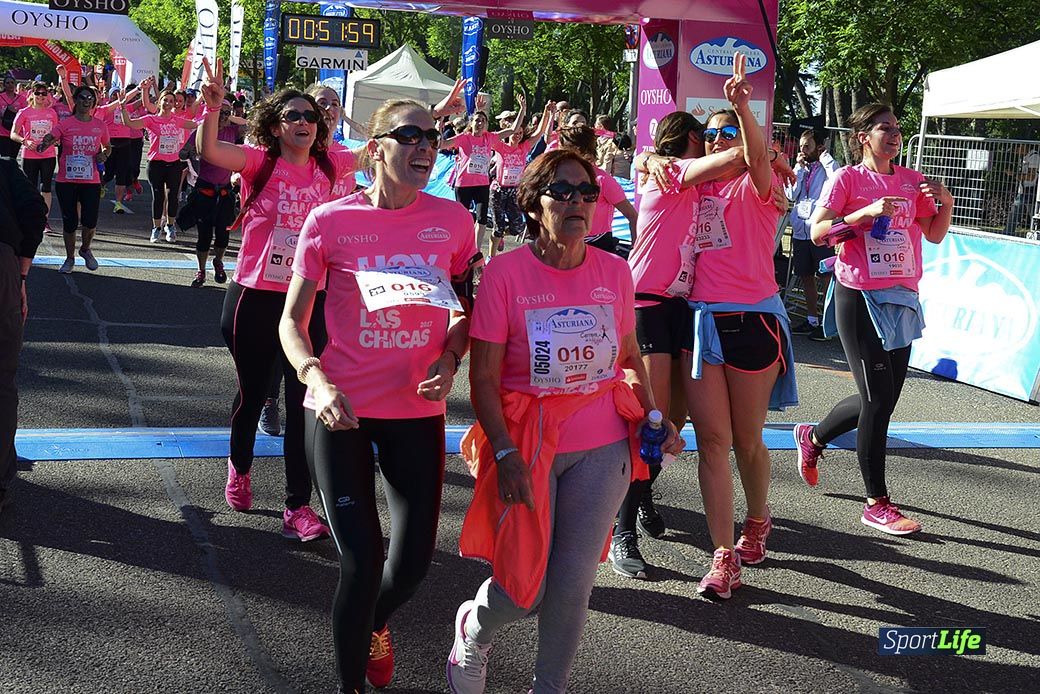 Carrera de la Mujer Madrid: arco izquierdo, desde el minuto 42 hasta el 53