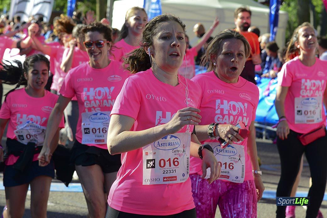 Carrera de la Mujer Madrid: arco izquierdo, desde el minuto 42 hasta el 53