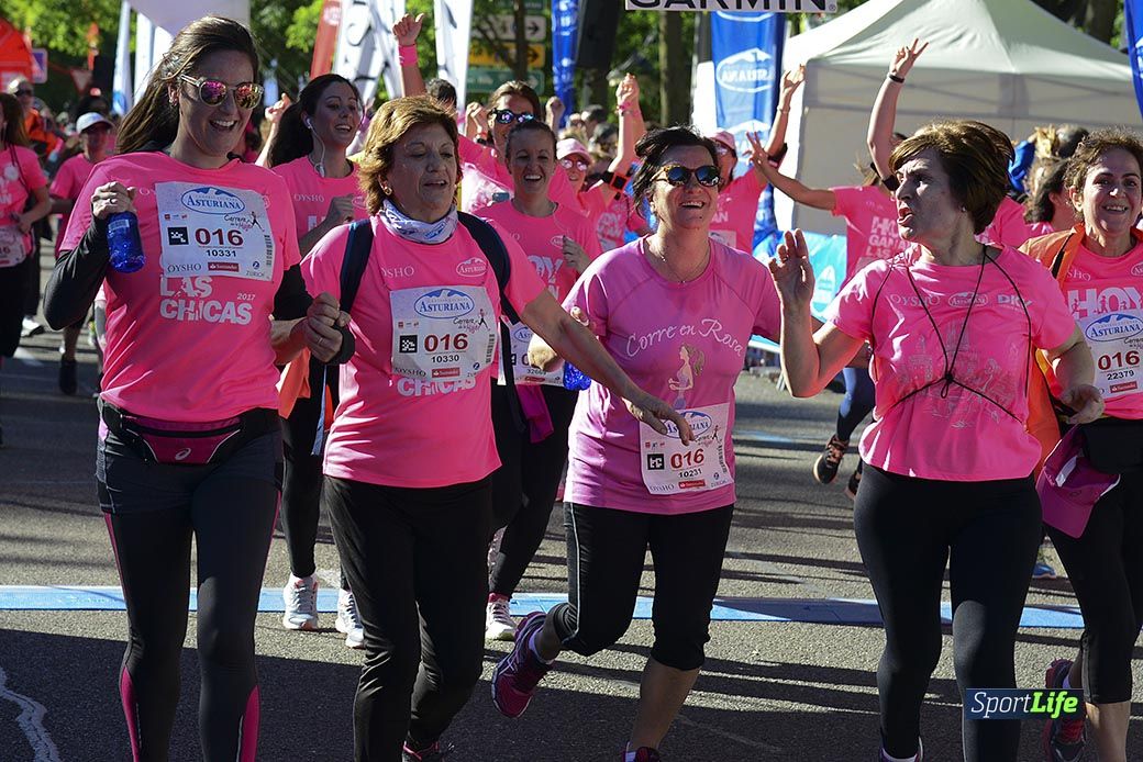 Carrera de la Mujer Madrid: arco izquierdo, desde el minuto 42 hasta el 53