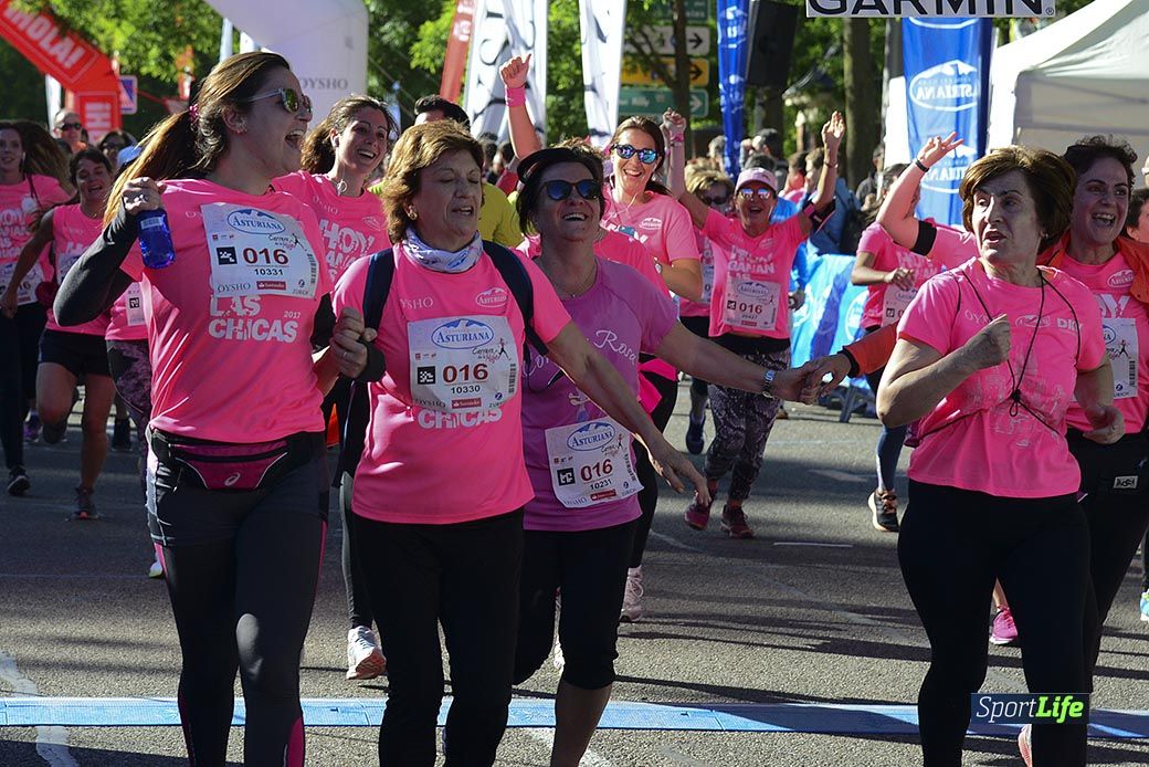 Carrera de la Mujer Madrid: arco izquierdo, desde el minuto 42 hasta el 53