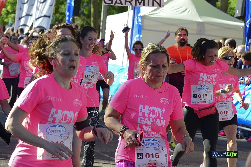 Carrera de la Mujer Madrid: arco izquierdo, desde el minuto 42 hasta el 53