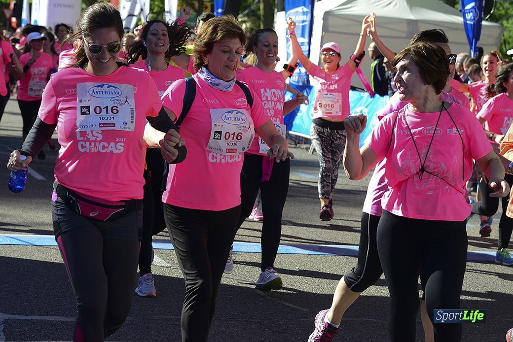 Carrera de la Mujer Madrid: arco izquierdo, desde el minuto 42 hasta el 53