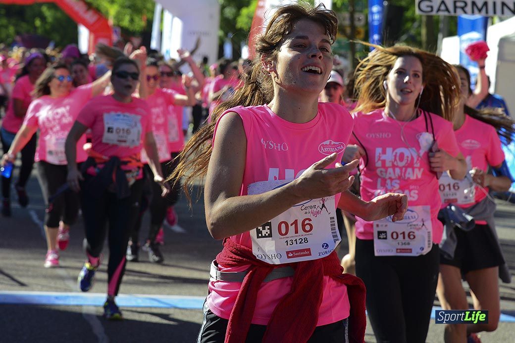 Carrera de la Mujer Madrid: arco izquierdo, desde el minuto 42 hasta el 53