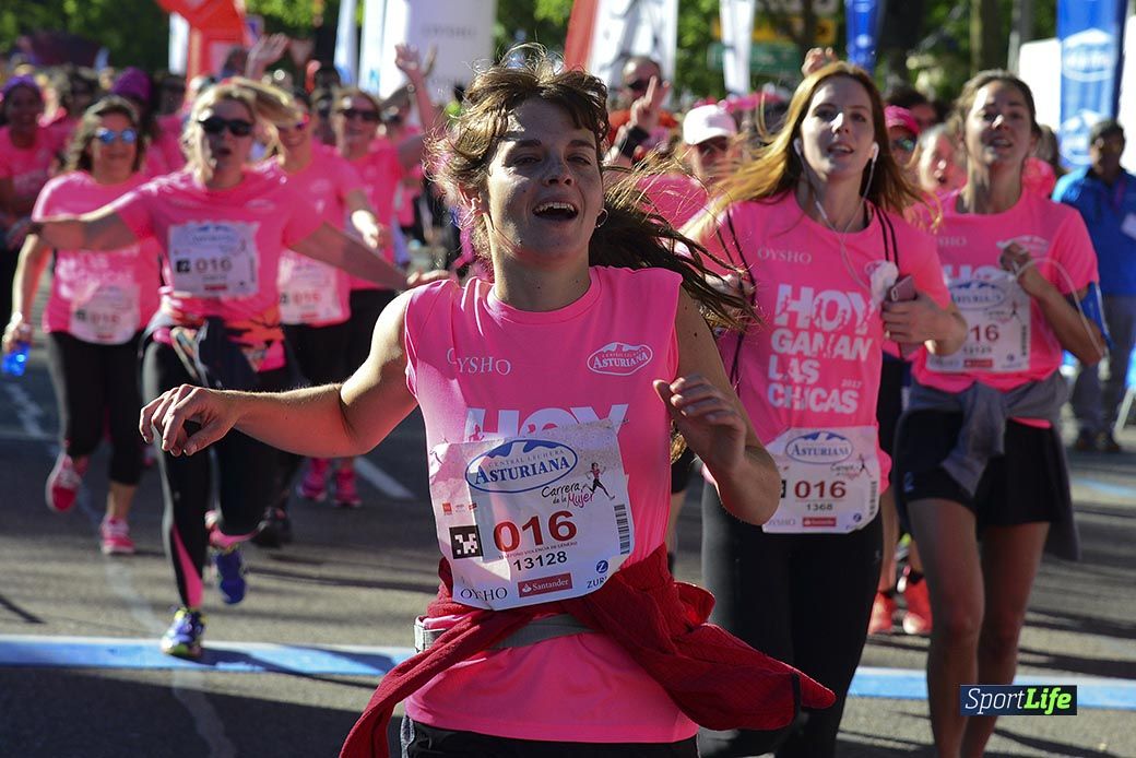Carrera de la Mujer Madrid: arco izquierdo, desde el minuto 42 hasta el 53
