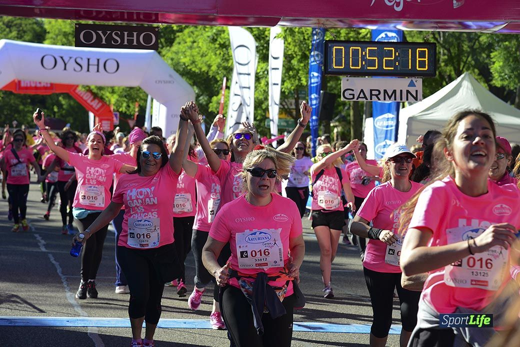 Carrera de la Mujer Madrid: arco izquierdo, desde el minuto 42 hasta el 53