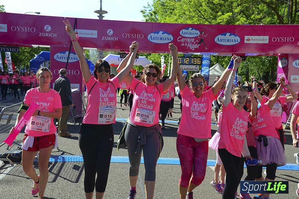 Carrera de la Mujer Madrid: arco izquierdo, desde 1h13 hasta 1h23'