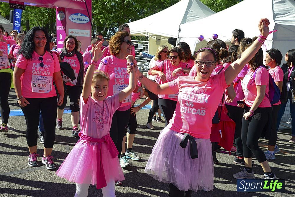 Carrera de la Mujer Madrid: arco izquierdo, desde 1h13 hasta 1h23'