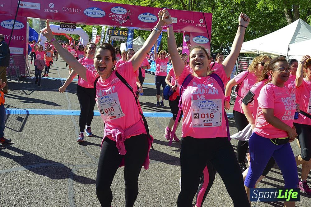 Carrera de la Mujer Madrid: arco izquierdo, desde 1h13 hasta 1h23'