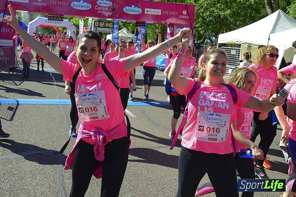 Carrera de la Mujer Madrid: arco izquierdo, desde 1h13 hasta 1h23'