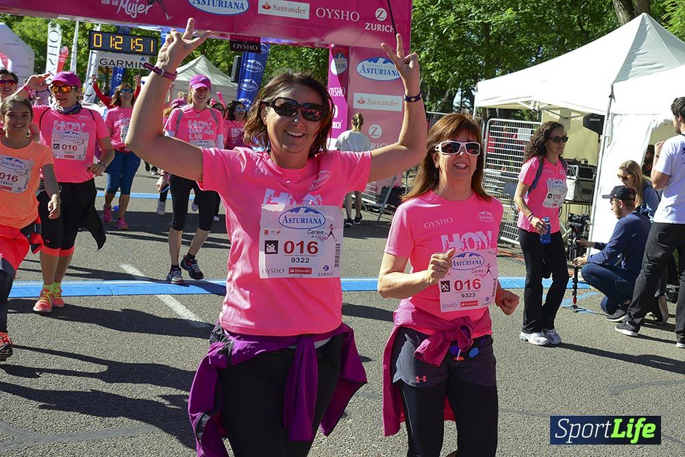 Carrera de la Mujer Madrid: arco izquierdo, desde 1h13 hasta 1h23'