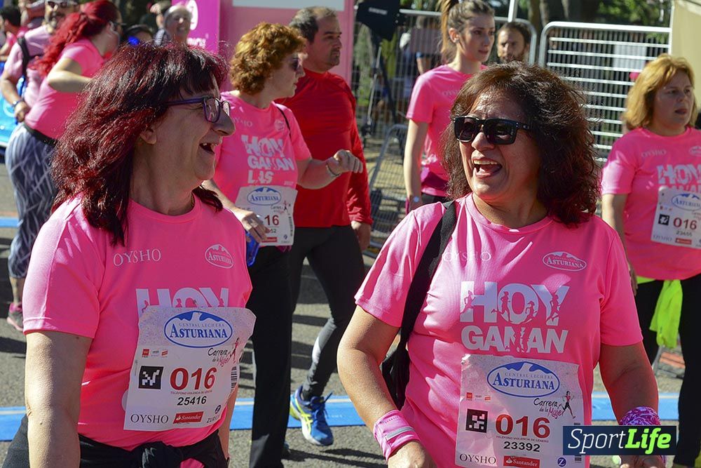 Carrera de la Mujer Madrid: arco izquierdo, desde 1h13 hasta 1h23'