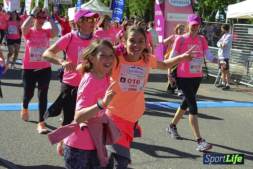 Carrera de la Mujer Madrid: arco izquierdo, desde 1h13 hasta 1h23'