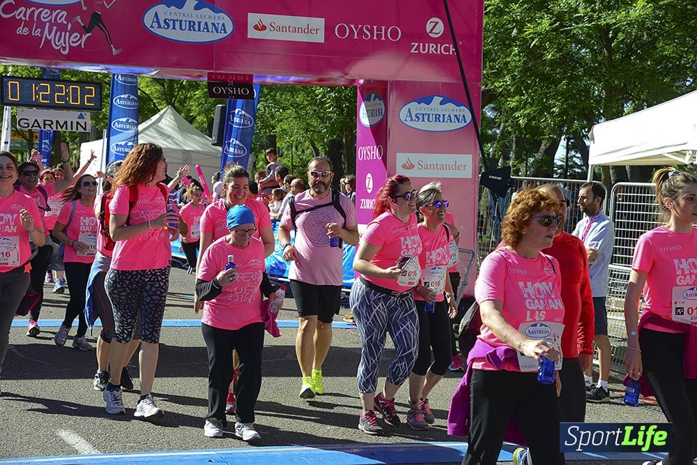 Carrera de la Mujer Madrid: arco izquierdo, desde 1h13 hasta 1h23'