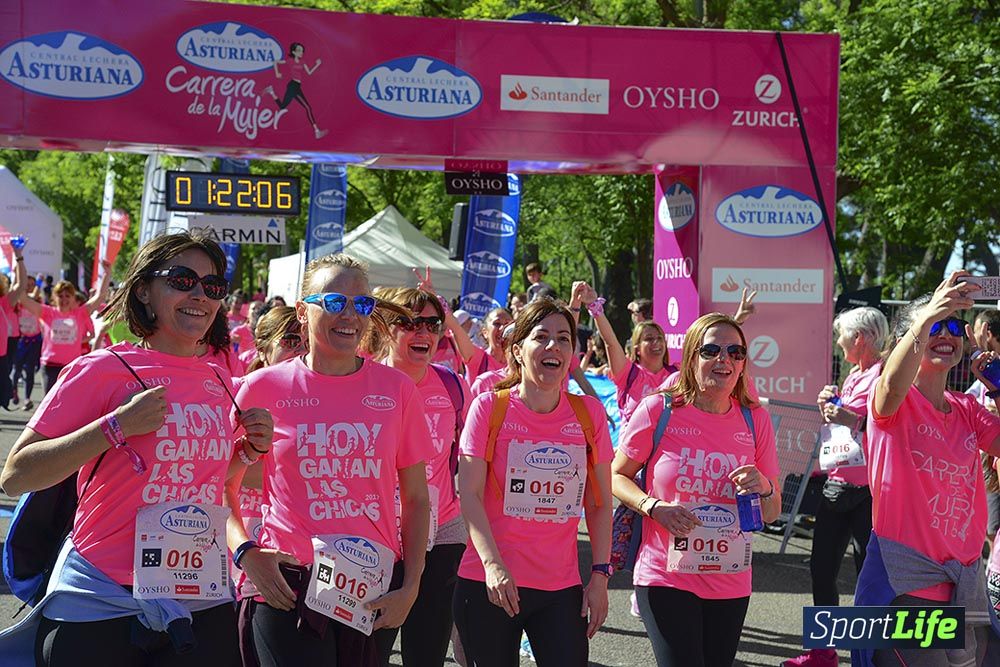 Carrera de la Mujer Madrid: arco izquierdo, desde 1h13 hasta 1h23'