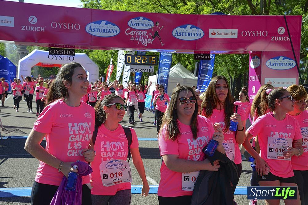 Carrera de la Mujer Madrid: arco izquierdo, desde 1h13 hasta 1h23'