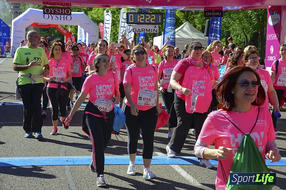 Carrera de la Mujer Madrid: arco izquierdo, desde 1h13 hasta 1h23'