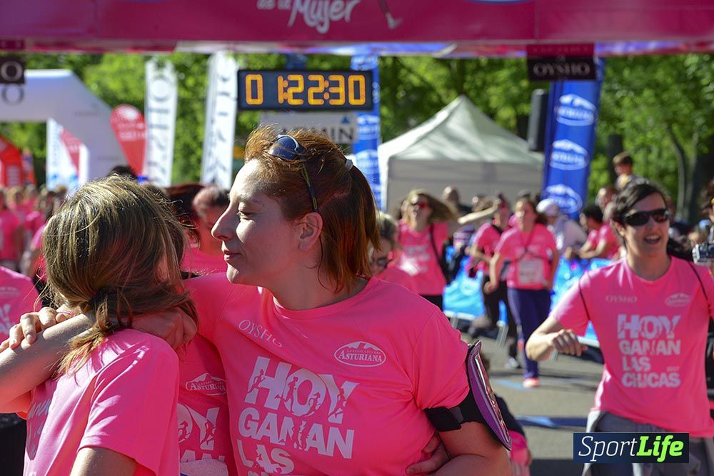 Carrera de la Mujer Madrid: arco izquierdo, desde 1h13 hasta 1h23'
